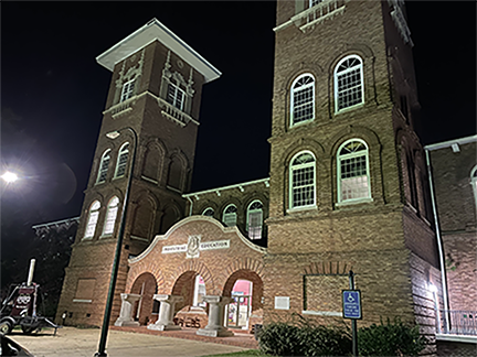 IED Building at Night